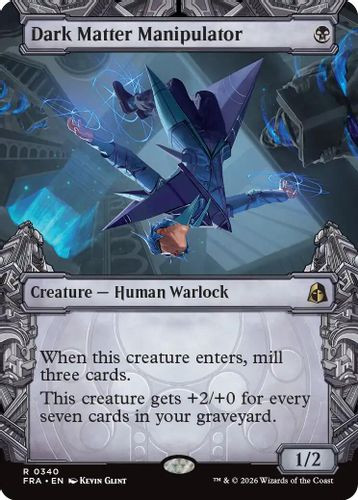[FRA-0340](R) Dark Matter Manipulator (Showcase) (Foil)