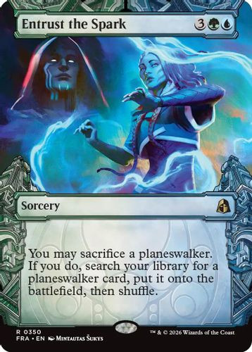 [FRA-0350](R) Entrust the Spark (Showcase) (Foil)