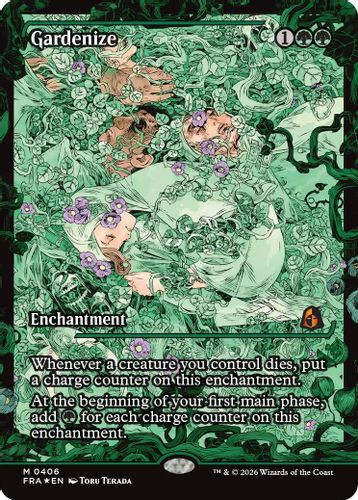 [FRA-0406](M) Gardenize (Showcase) (Foil)