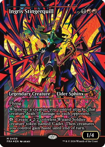 [FRA-0409](M) Ingris Stingerquill (Showcase) (Foil)