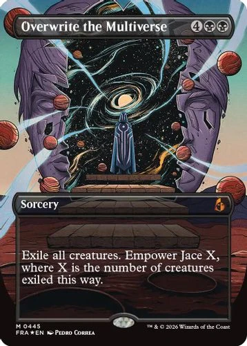 [FRA-0445](M) Overwrite the Multiverse (Borderless) (Foil)