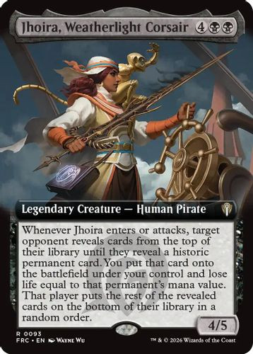 [FRC-0093](R) Jhoira, Weatherlight Corsair (Extended Art)