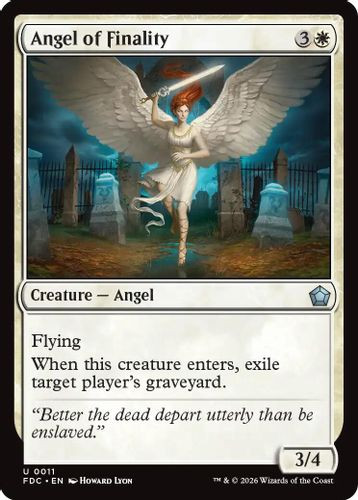 [FDC-0011](U) Angel of Finality
