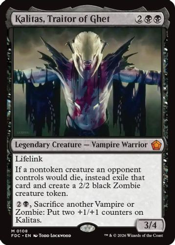 [FDC-0108](M) Kalitas, Traitor of Ghet