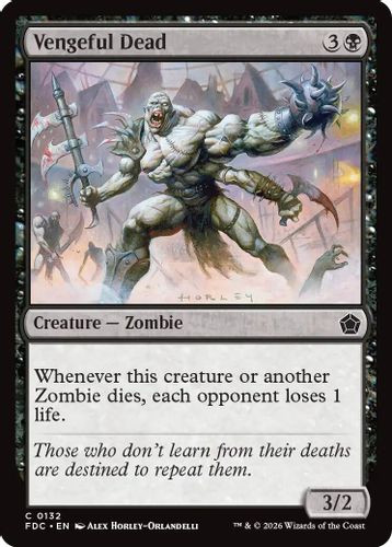 [FDC-0132](C) Vengeful Dead