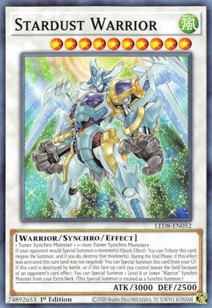 LED8-EN052 Stardust Warrior (Common) <1st>