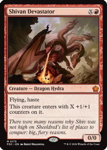 [FDC-0175](M) Shivan Devastator