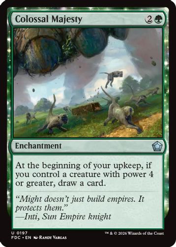 [FDC-0197](U) Colossal Majesty
