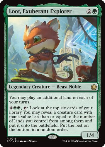 [FDC-0215](R) Loot, Exuberant Explorer