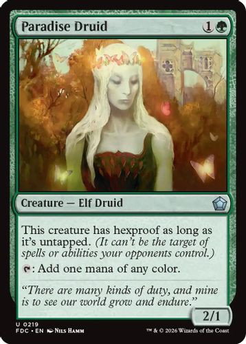 [FDC-0219](U) Paradise Druid
