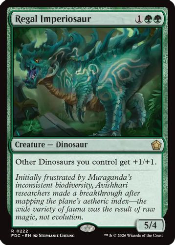 [FDC-0222](R) Regal Imperiosaur