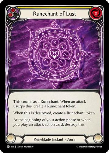 [FAB22 1st][IAR-154](C) Runechant of Lust