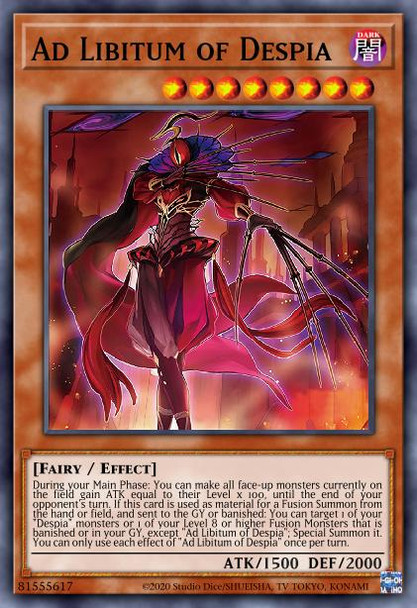 BODE-EN011 Ad Libitum of Despia (Super Rare) <1st>