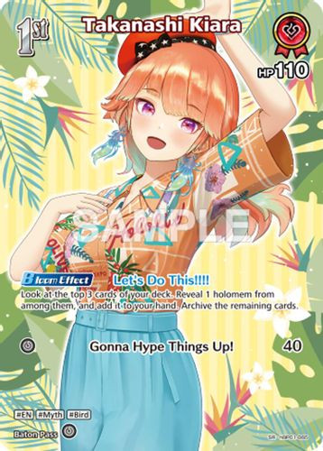 [hBP01-065](SR) Takanashi Kiara {hEB01 Ver.} {Foil}
