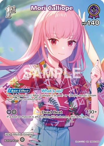 [hBP02-058](SR) Mori Calliope {hEB01 Ver.} {Foil}