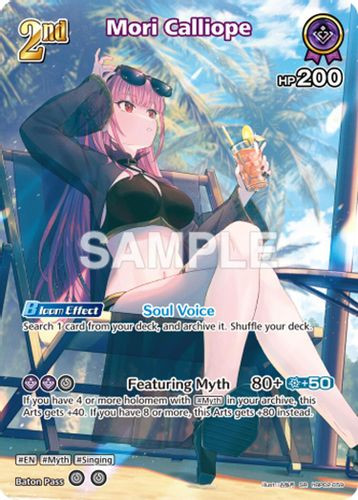 [hBP02-059](SR) Mori Calliope {hEB01 Ver.} {Foil}