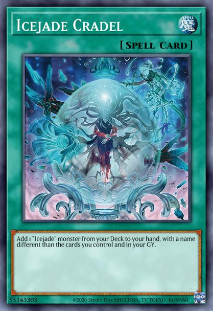 BODE-EN056 Icejade Cradle (Super Rare) <1st>