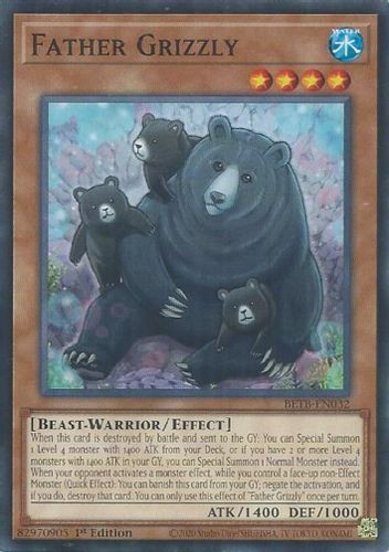 [BETB-EN032] Father Grizzly (Common) <1st>