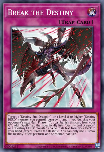 BODE-EN076 Break the Destiny (Common) <1st>