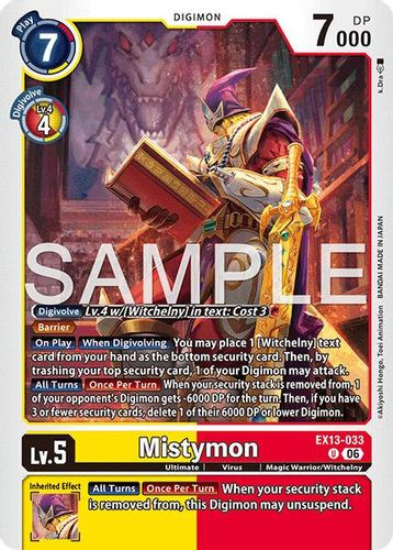 [EX13-033](U) Mistymon