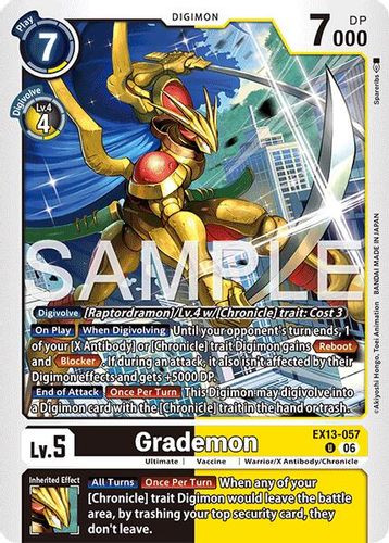 [EX13-057](U) Grademon