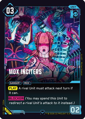 [MS01-WNC[A]-B122](C) Mox Inciters {Beta Ver.}