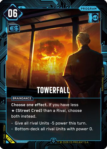[MS01-WNC[A]-B138](E) Towerfall {Beta Ver.} {Foil}