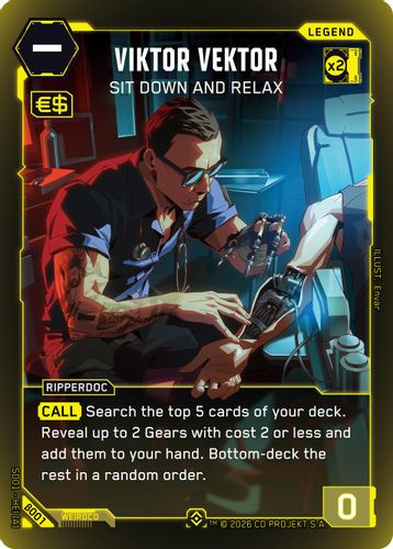 [SD01-HEI[A]-B001](E) Viktor Vektor - Sit Down and Relax {Beta Ver.} {Foil}
