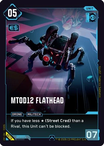 [SD01-HEI[A]-B015](U) MT0D12 Flathead {Beta Ver.}