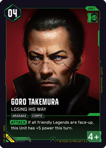 [SD02-EBP[A]-B017](U) Goro Takemura - Losing His Way {Beta Ver.}