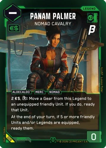 [PRR01-WNC-008](E) Panam Palmer - Nomad Cavalry {Pre-Release WNC - Beta} {Foil}