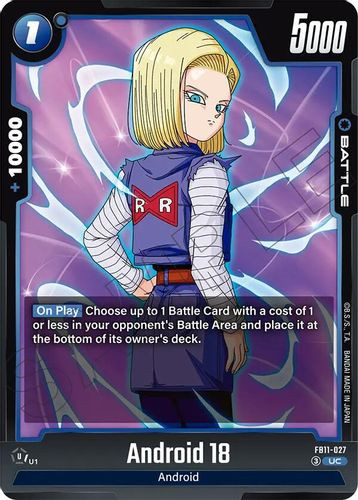 [FB11-027](UC) Android 18