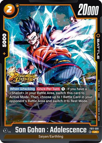 [FB11-091](UC) Son Gohan : Adolescence