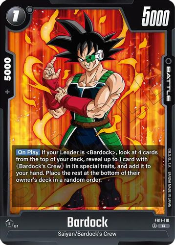 [FB11-110](R) Bardock {Foil}