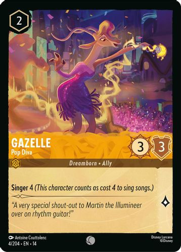 [LOR14-004/204](C) Gazelle - Pop Diva