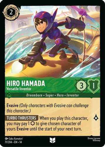 [LOR14-071/204](U) Hiro Hamada - Versatile Inventor