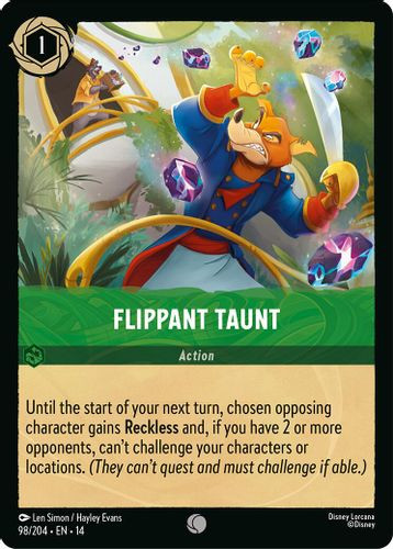 [LOR14-098/204](C) Flippant Taunt
