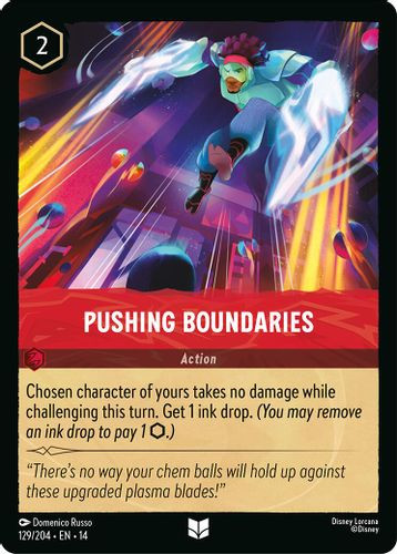 [LOR14-129/204](U) Pushing Boundaries