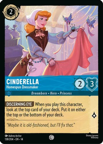 [LOR14-138/204](C) Cinderella - Homespun Dressmaker