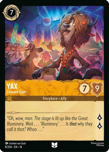 [LOR14-008/204](U) Yax - Concert Goer (Foil)