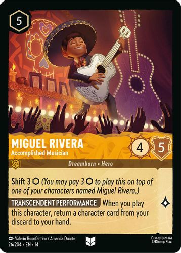 [LOR14-026/204](U) Miguel Rivera - Accomplished Musician (Foil)