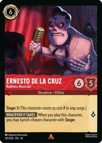 [LOR14-120/204](R) Ernesto de la Cruz - Ruthless Musician