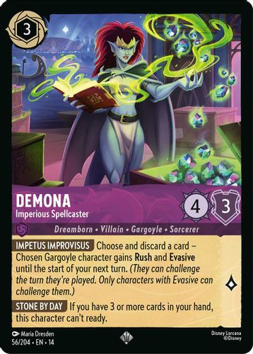 [LOR14-056/204](SR) Demona - Imperious Spellcaster (Foil)