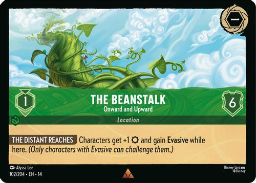 [LOR14-102/204](R) The Beanstalk - Onward and Upward (Foil)