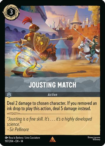[LOR14-197/204](R) Jousting Match (Foil)