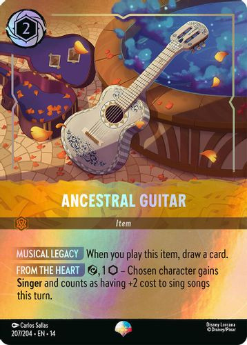 [LOR14-207/204](EP) Ancestral Guitar (Foil)