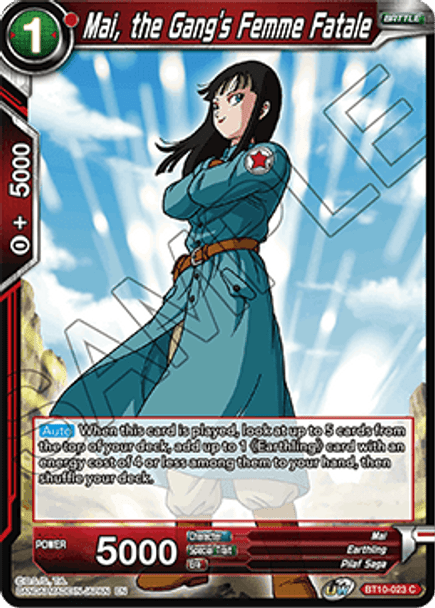 BT10-023C Mai, the Gang's Femme Fatale Foil (2nd ed)