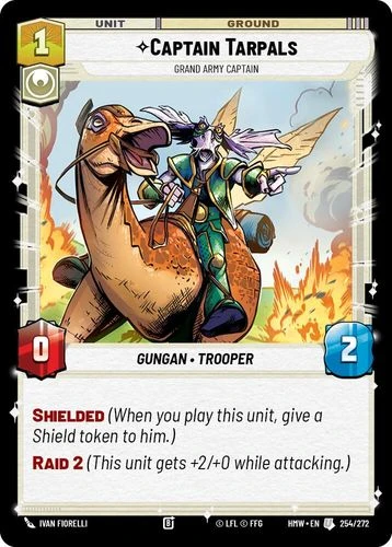 [09-HWL-EN-0254](U) Captain Tarpals - Grand Army Captain