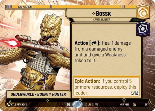 [09-HWL-EN-0287](C) Bossk - Cruel Hunter (Hyperspace)