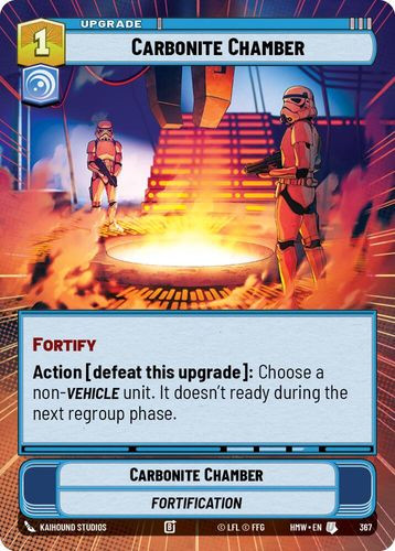 [09-HWL-EN-0367](U) Carbonite Chamber (Hyperspace)